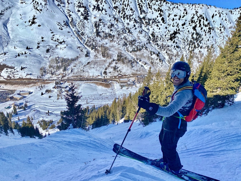 Backcountry skiing